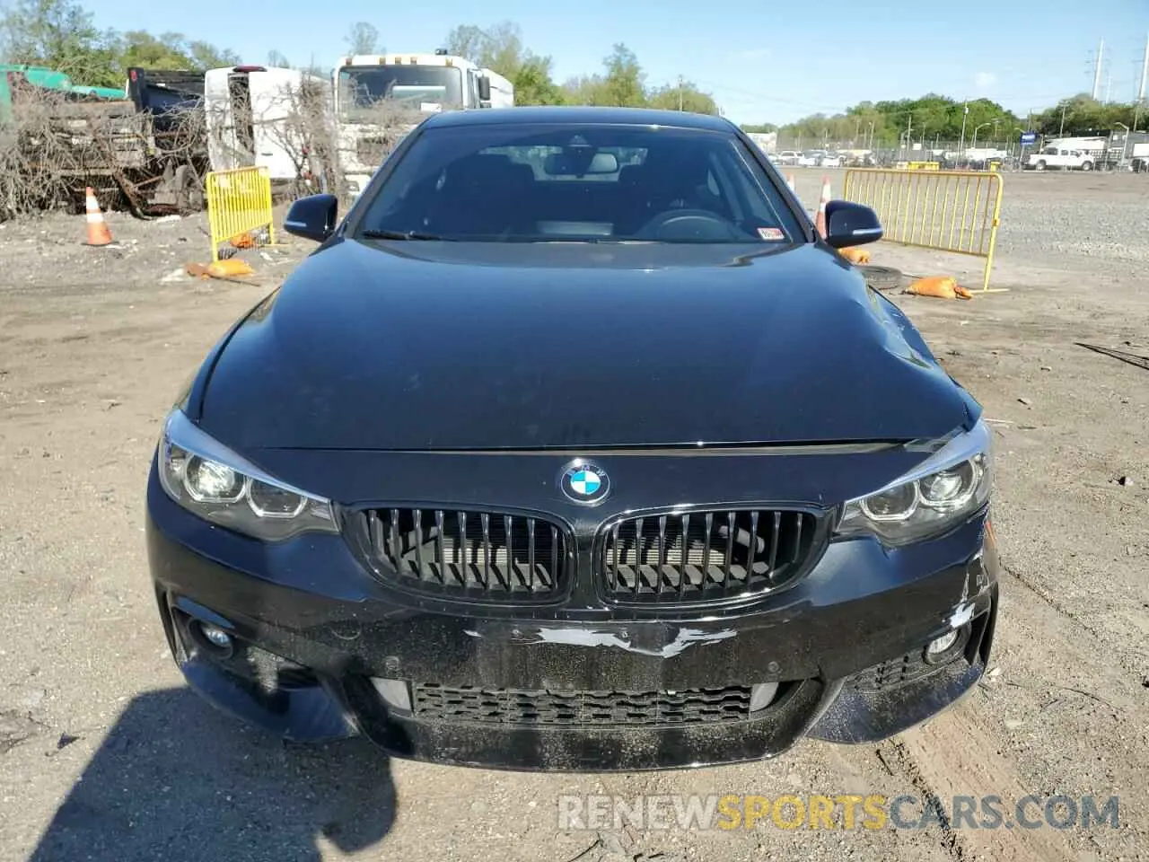 5 fotografías del automóvil dañado WBA4W3C07LFJ79827 BMW 4 SERIES 2020