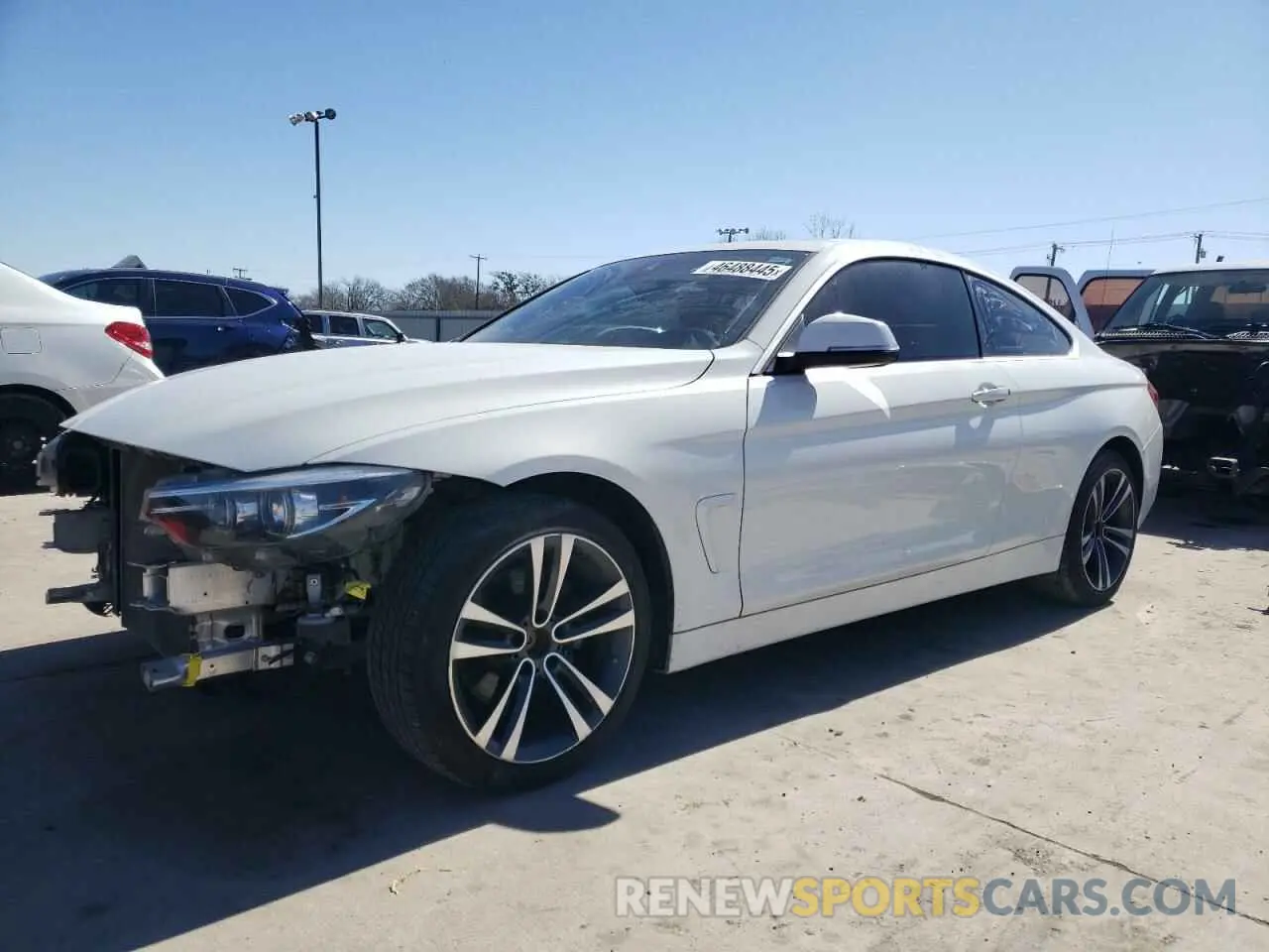 1 fotografías del automóvil dañado WBA4W5C03LAE51415 BMW 4 SERIES 2020