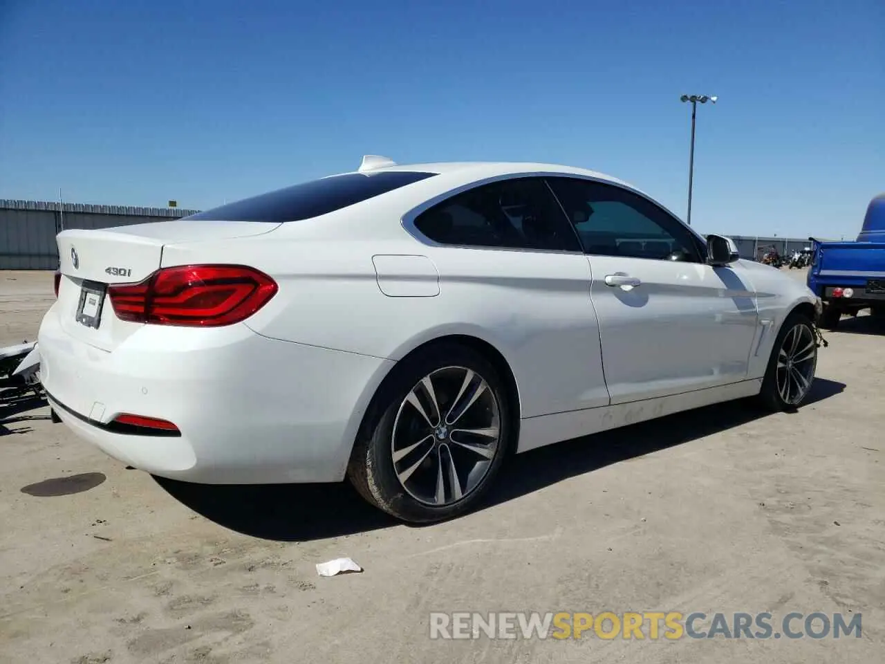 3 fotografías del automóvil dañado WBA4W5C03LAE51415 BMW 4 SERIES 2020