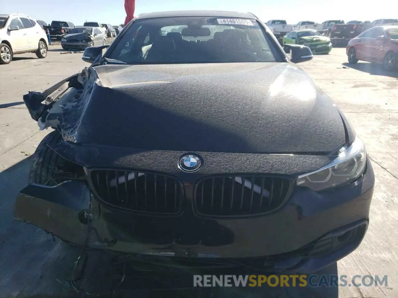 5 fotografías del automóvil dañado WBA4W5C07LFH28523 BMW 4 SERIES 2020