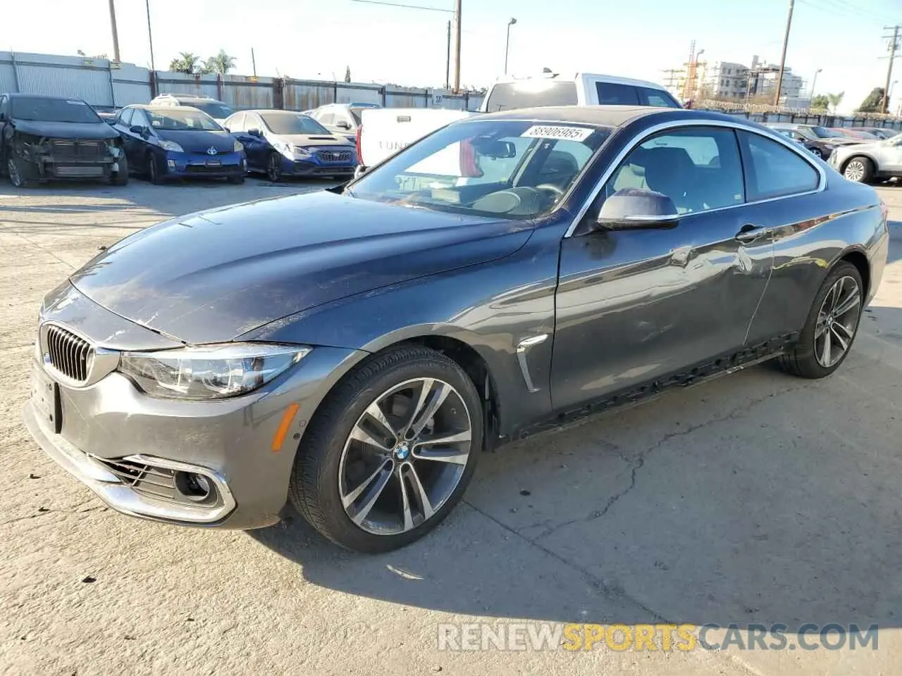 1 fotografías del automóvil dañado WBA4W5C07LFJ73859 BMW 4 SERIES 2020