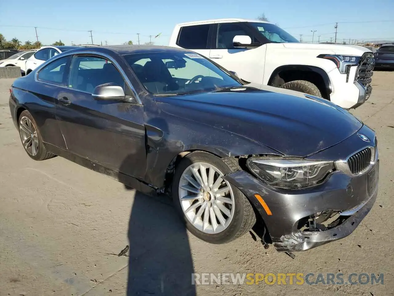 4 fotografías del automóvil dañado WBA4W5C07LFJ73859 BMW 4 SERIES 2020