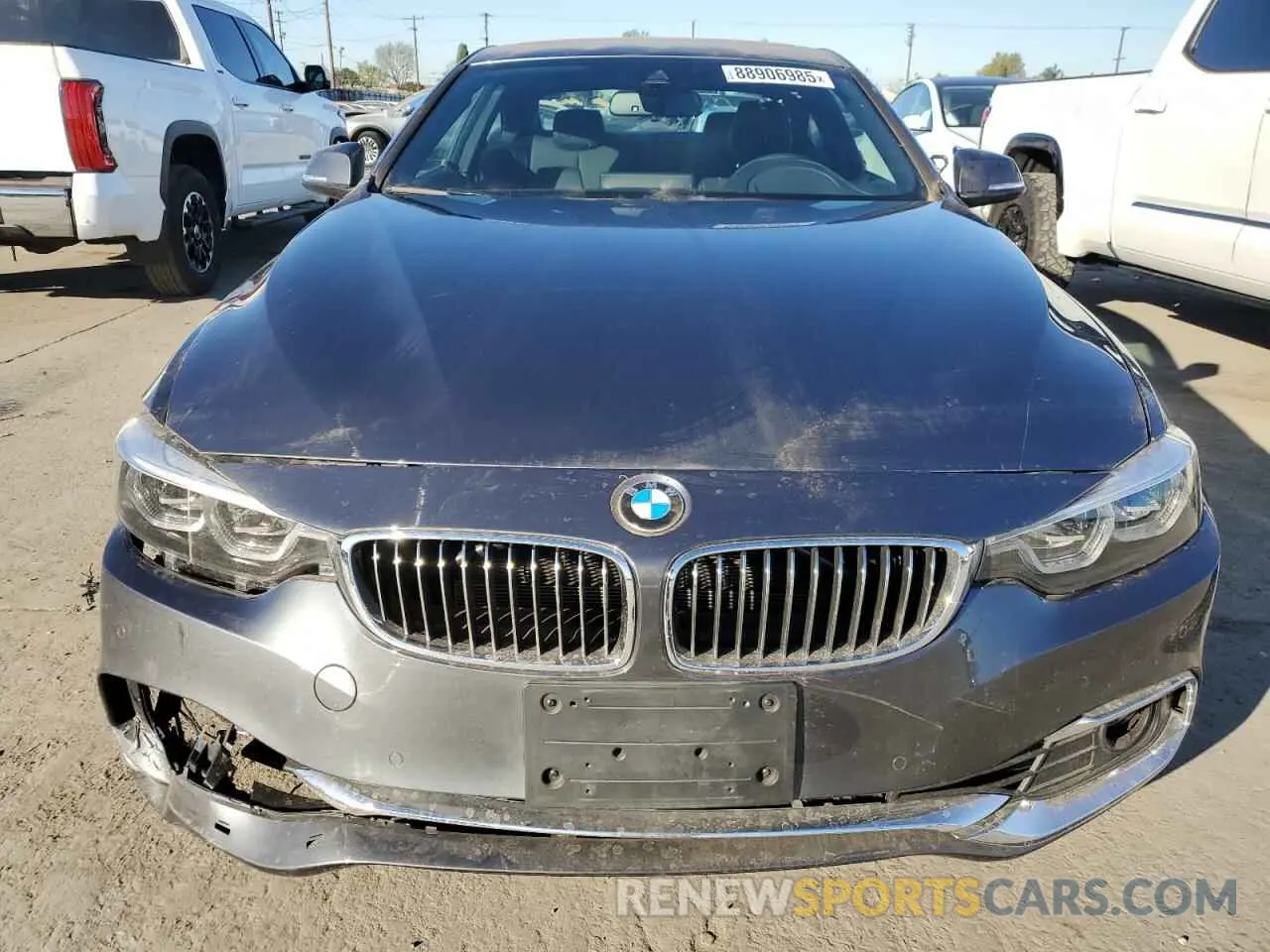 5 fotografías del automóvil dañado WBA4W5C07LFJ73859 BMW 4 SERIES 2020