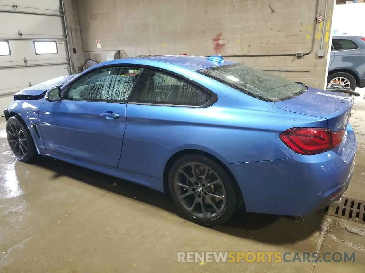 2 fotografías del automóvil dañado WBA4W9C08LFJ88698 BMW 4 SERIES 2020