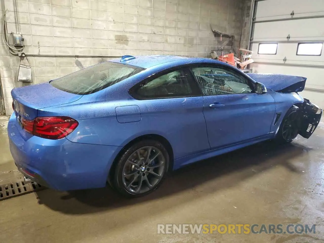 3 fotografías del automóvil dañado WBA4W9C08LFJ88698 BMW 4 SERIES 2020