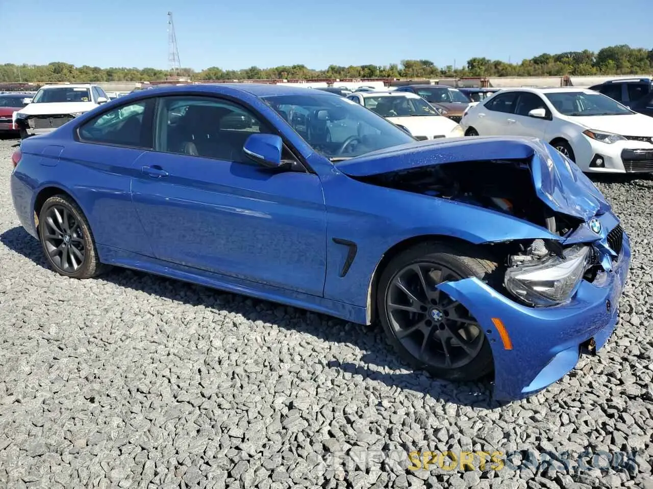 4 fotografías del automóvil dañado WBA4W9C08LFJ88698 BMW 4 SERIES 2020