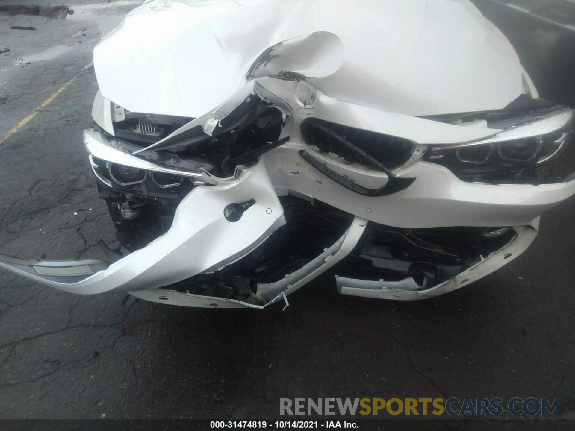 6 fotografías del automóvil dañado WBA4W9C0XLFJ51183 BMW 4 SERIES 2020