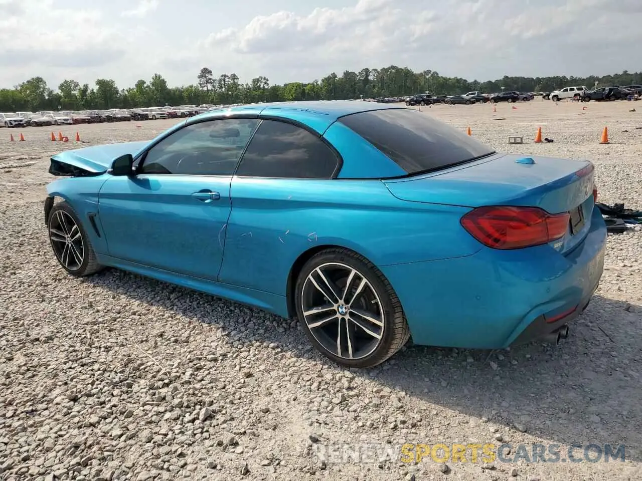 2 fotografías del automóvil dañado WBA4Z1C01L5N57951 BMW 4 SERIES 2020