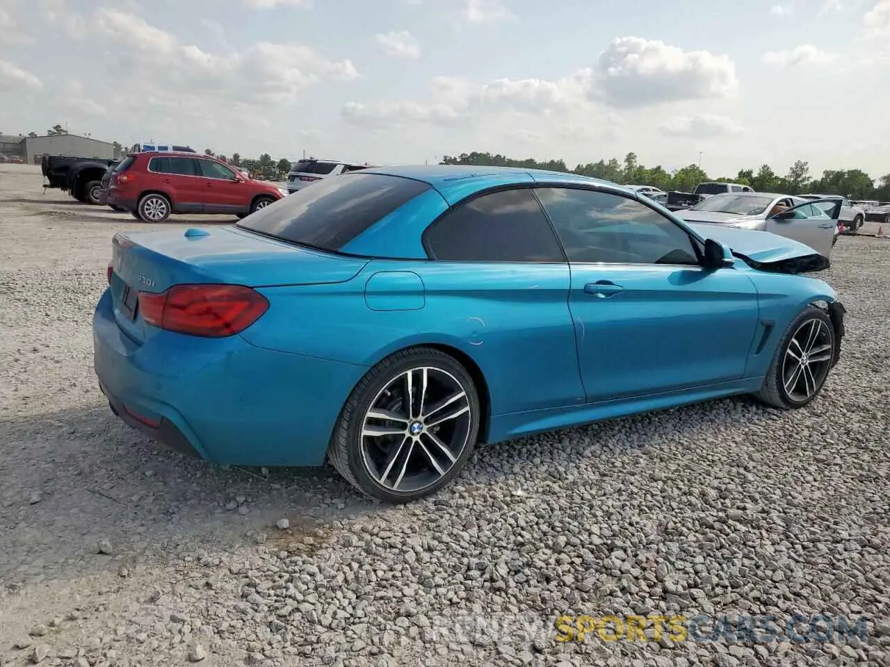3 fotografías del automóvil dañado WBA4Z1C01L5N57951 BMW 4 SERIES 2020