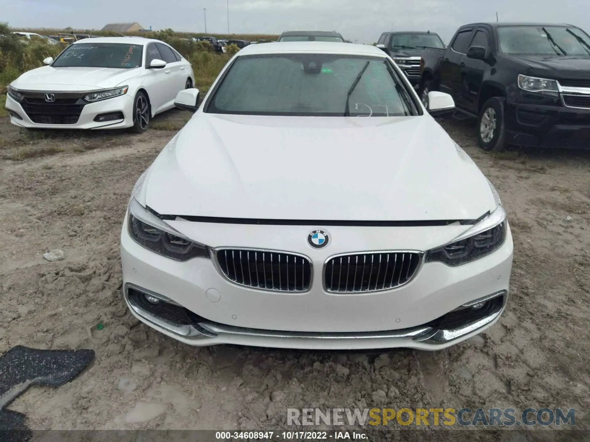 6 fotografías del automóvil dañado WBA4Z1C02L5N98010 BMW 4 SERIES 2020