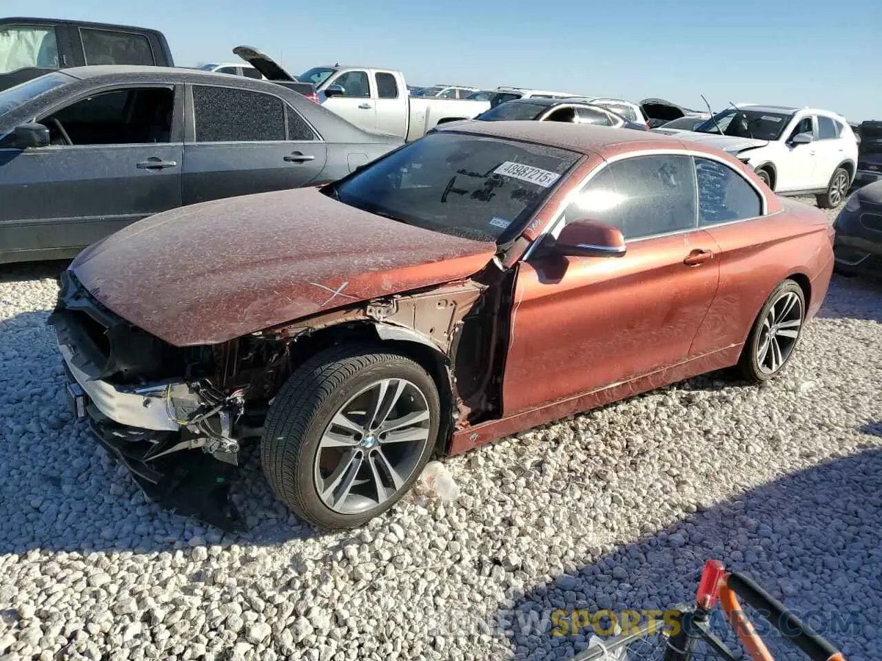 1 fotografías del automóvil dañado WBA4Z1C02L5R86645 BMW 4 SERIES 2020