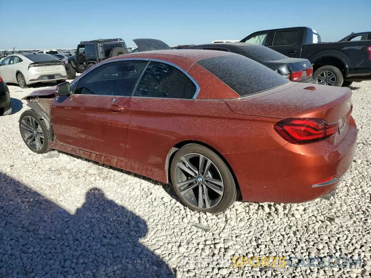 2 fotografías del automóvil dañado WBA4Z1C02L5R86645 BMW 4 SERIES 2020