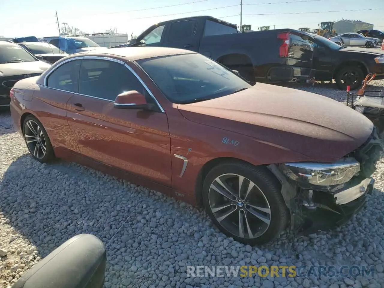 4 fotografías del automóvil dañado WBA4Z1C02L5R86645 BMW 4 SERIES 2020
