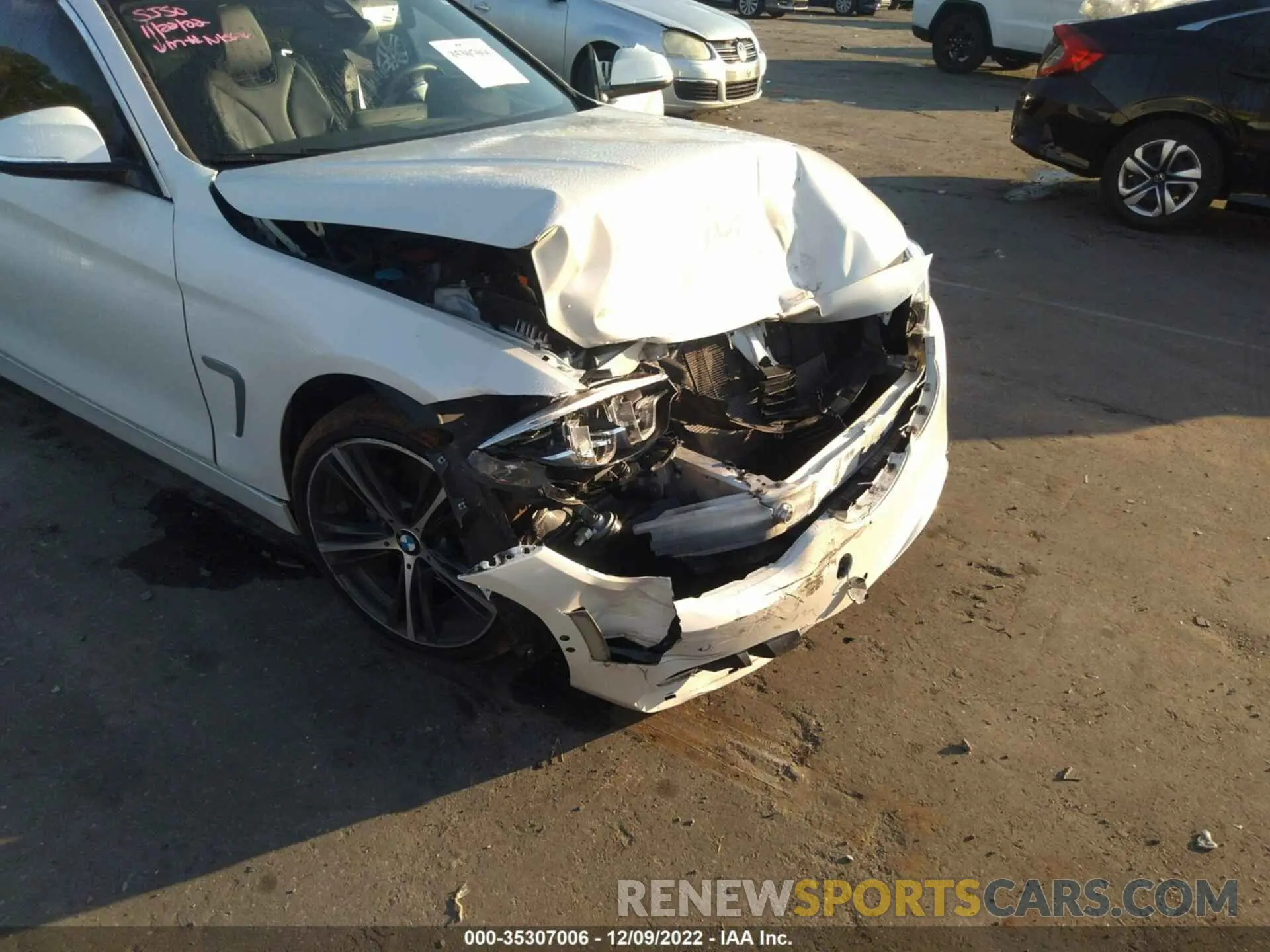 6 fotografías del automóvil dañado WBA4Z1C04L5N15676 BMW 4 SERIES 2020