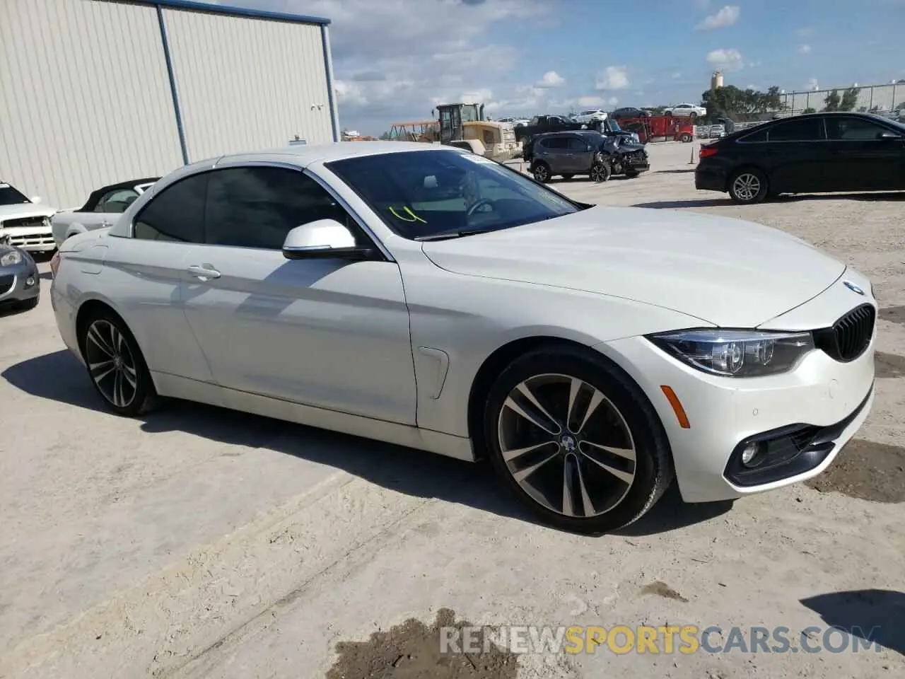 4 fotografías del automóvil dañado WBA4Z1C05L5R78815 BMW 4 SERIES 2020