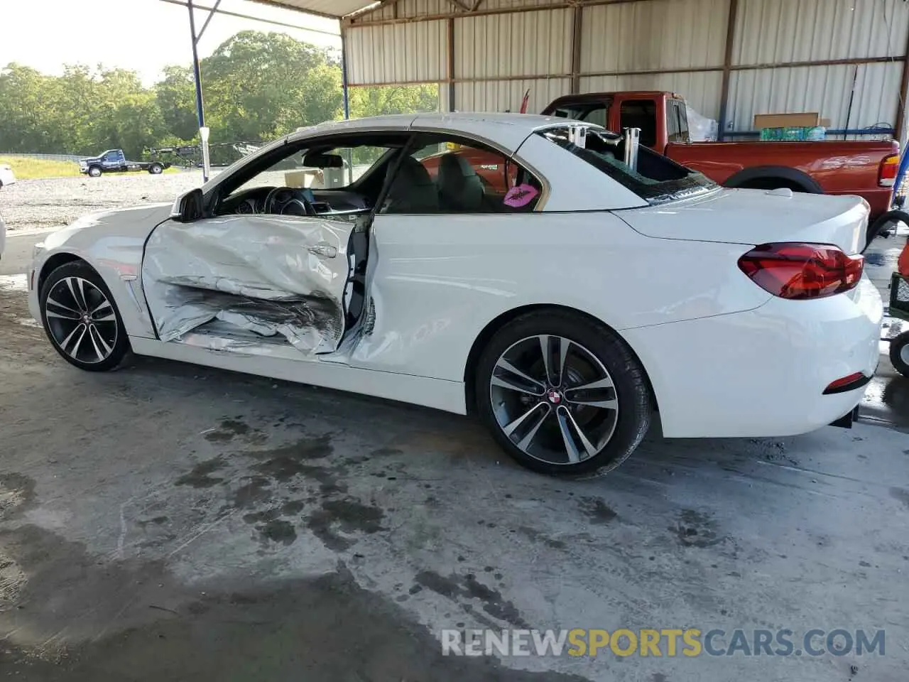 2 fotografías del automóvil dañado WBA4Z1C08L5N49393 BMW 4 SERIES 2020