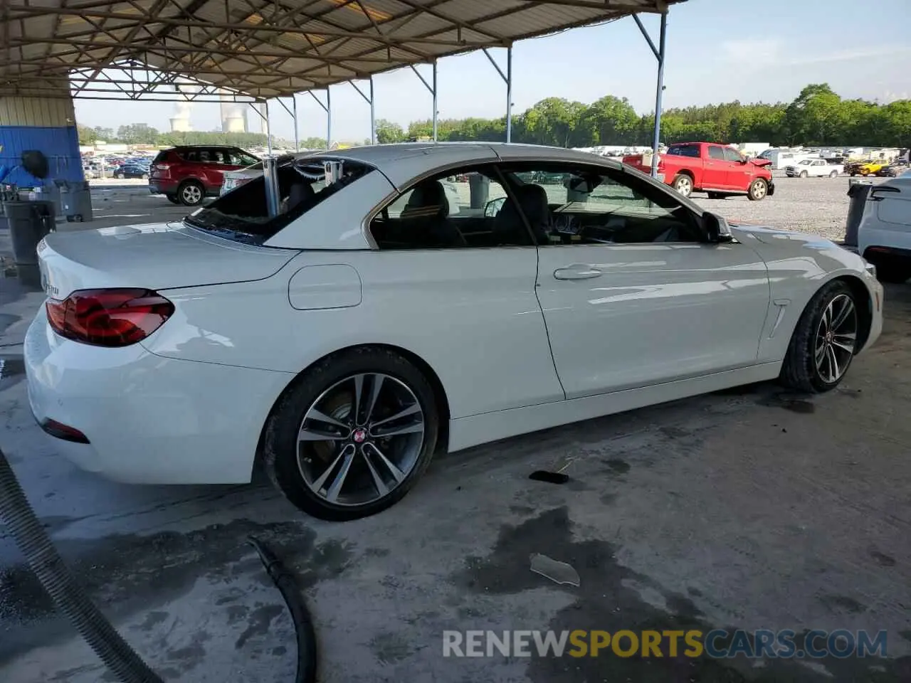 3 fotografías del automóvil dañado WBA4Z1C08L5N49393 BMW 4 SERIES 2020