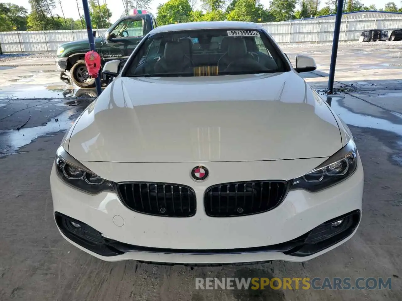 5 fotografías del automóvil dañado WBA4Z1C08L5N49393 BMW 4 SERIES 2020