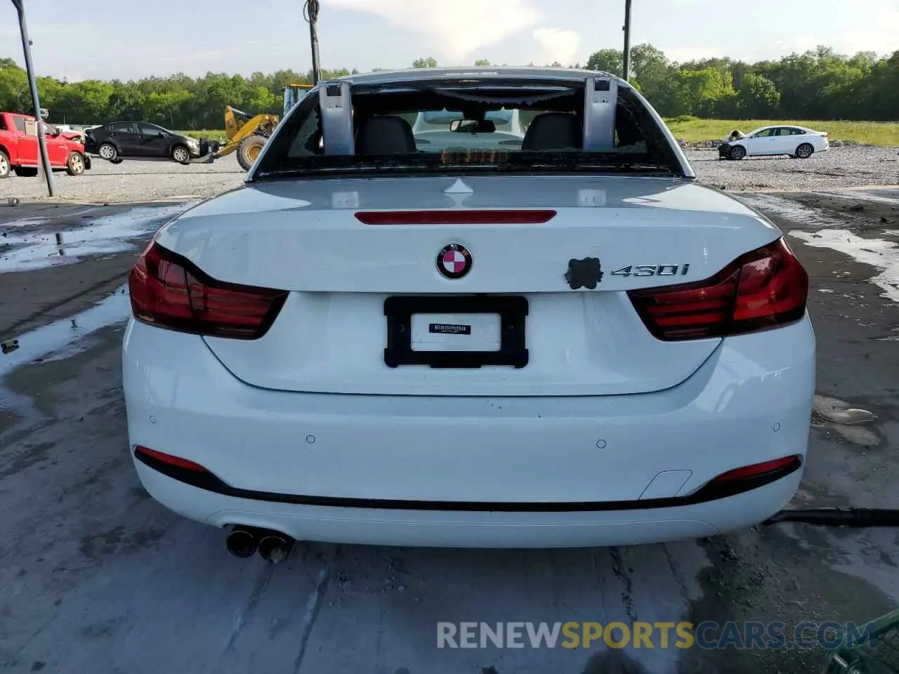 6 fotografías del automóvil dañado WBA4Z1C08L5N49393 BMW 4 SERIES 2020