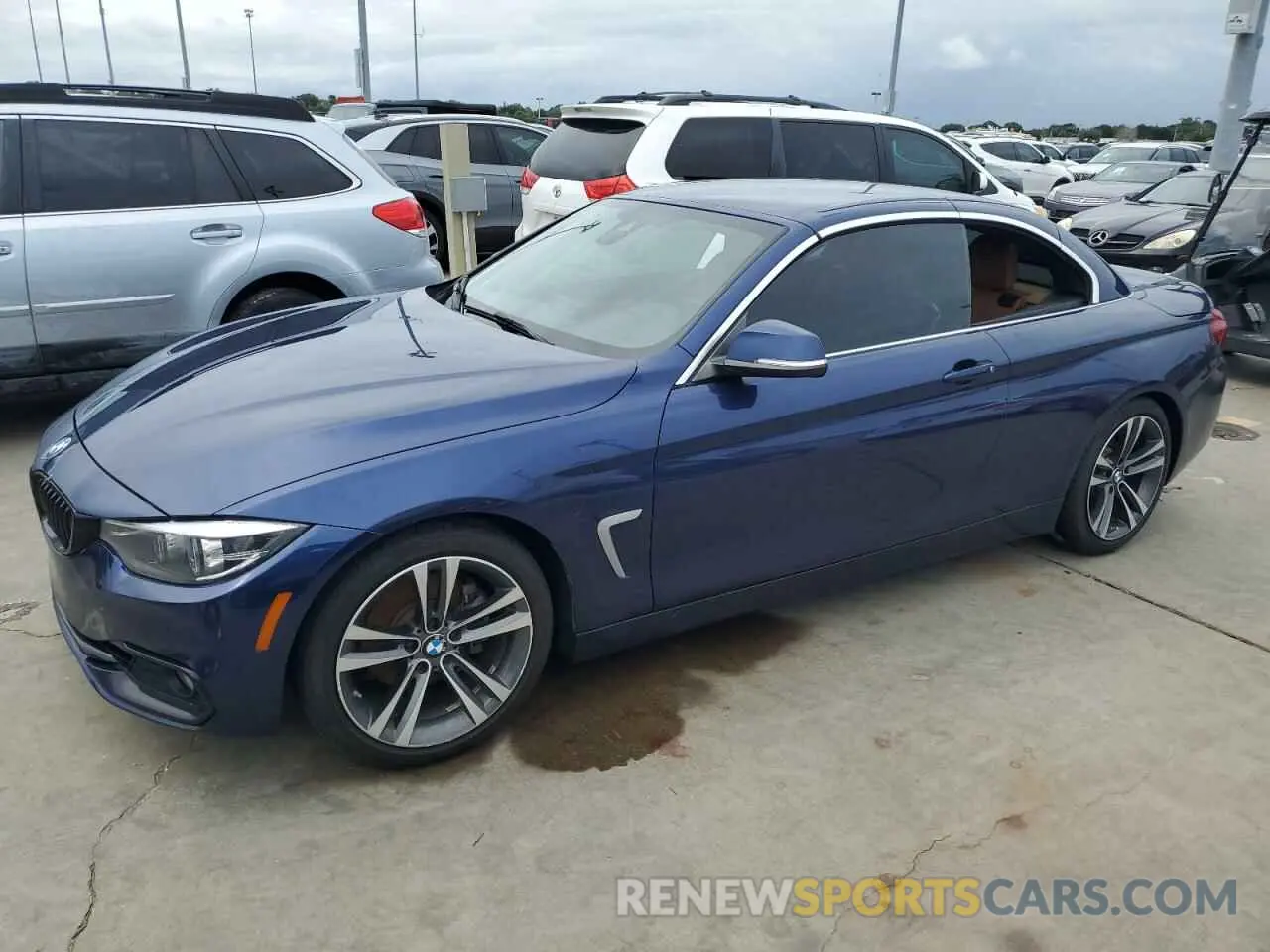 1 fotografías del automóvil dañado WBA4Z1C08L5R26157 BMW 4 SERIES 2020