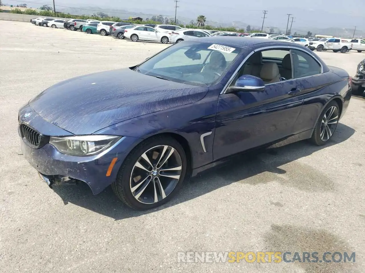 1 fotografías del automóvil dañado WBA4Z1C0XL5N43207 BMW 4 SERIES 2020