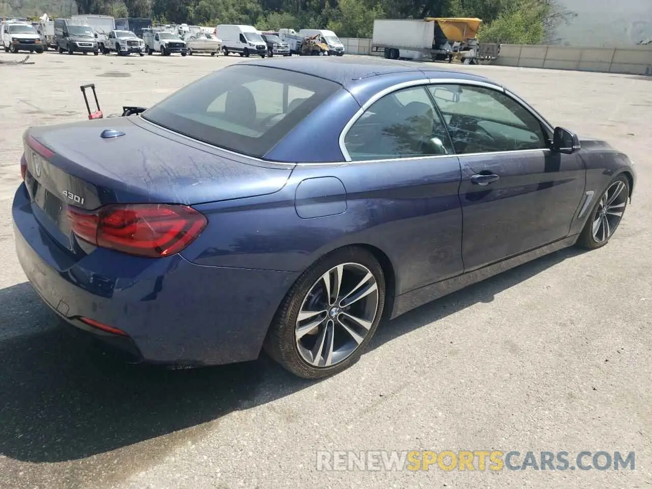 3 fotografías del automóvil dañado WBA4Z1C0XL5N43207 BMW 4 SERIES 2020