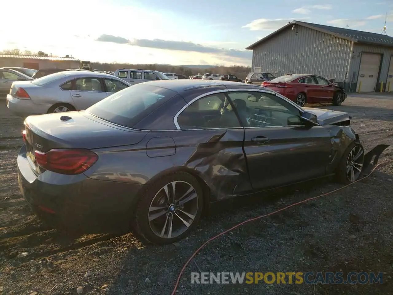 3 fotografías del automóvil dañado WBA4Z1C0XL5N85425 BMW 4 SERIES 2020