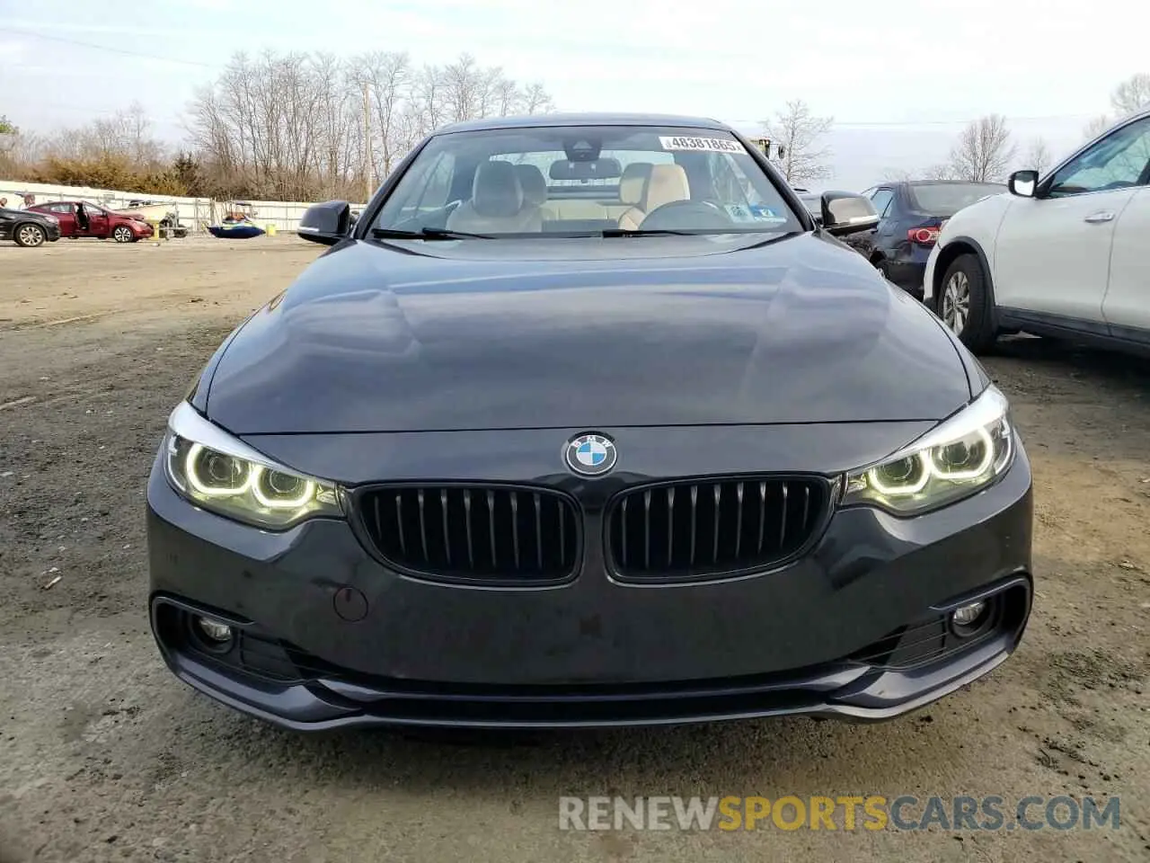 5 fotografías del automóvil dañado WBA4Z3C01L5R08823 BMW 4 SERIES 2020