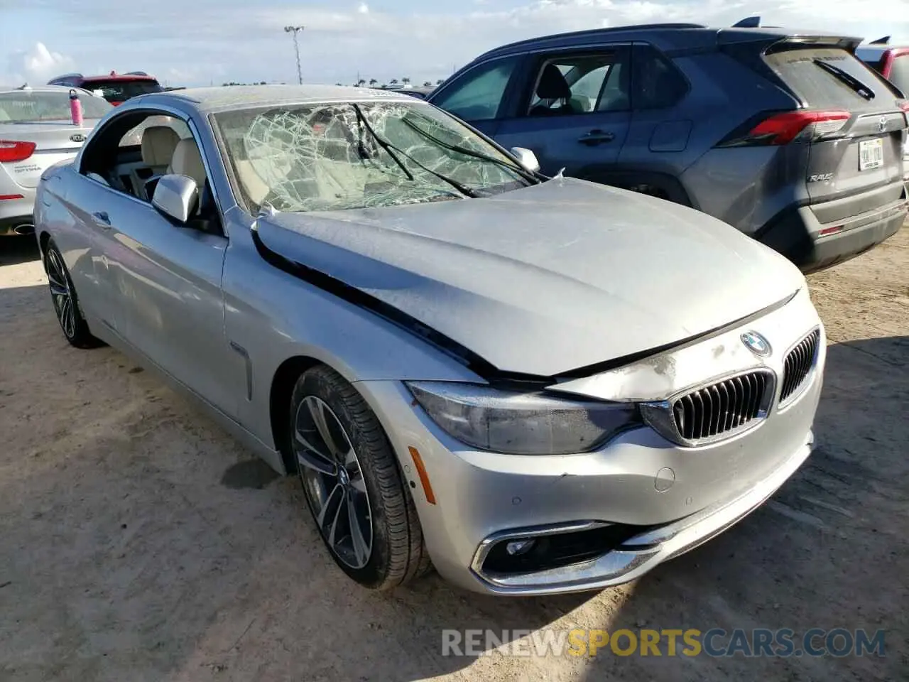1 fotografías del automóvil dañado WBA4Z3C04L5N88171 BMW 4 SERIES 2020