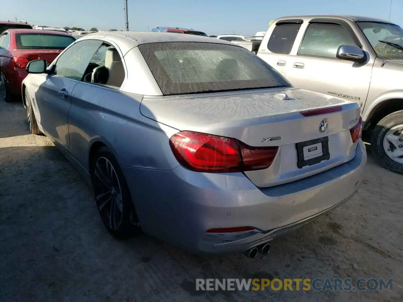 3 fotografías del automóvil dañado WBA4Z3C04L5N88171 BMW 4 SERIES 2020