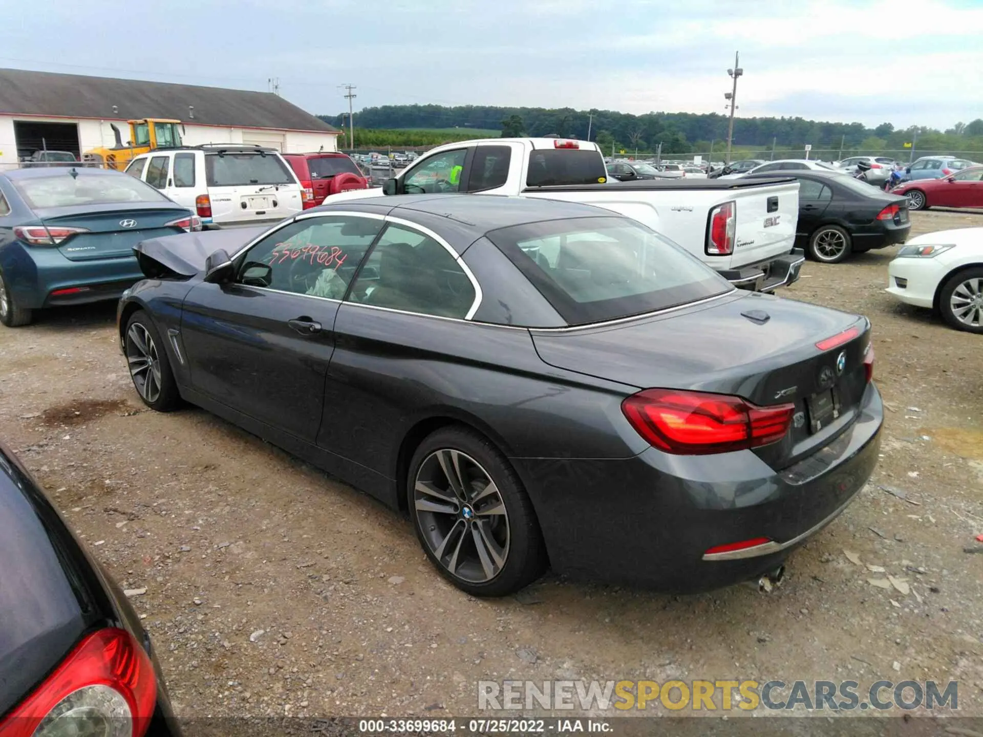3 fotografías del automóvil dañado WBA4Z3C0XL5R17505 BMW 4 SERIES 2020