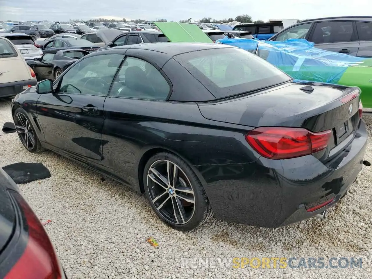 2 fotografías del automóvil dañado WBA4Z5C00L5P14344 BMW 4 SERIES 2020