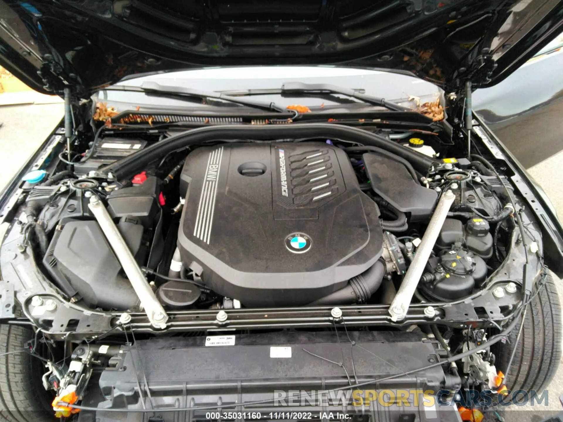 10 fotografías del automóvil dañado WBA13AR06MCF61554 BMW 4 SERIES 2021