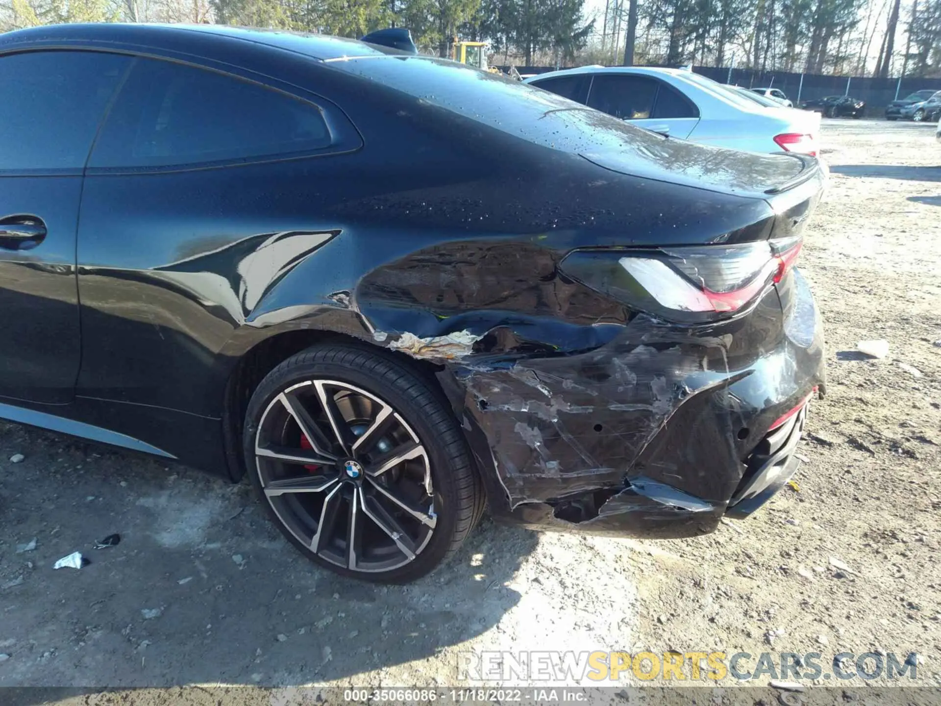 6 fotografías del automóvil dañado WBA13AR09MCG17311 BMW 4 SERIES 2021