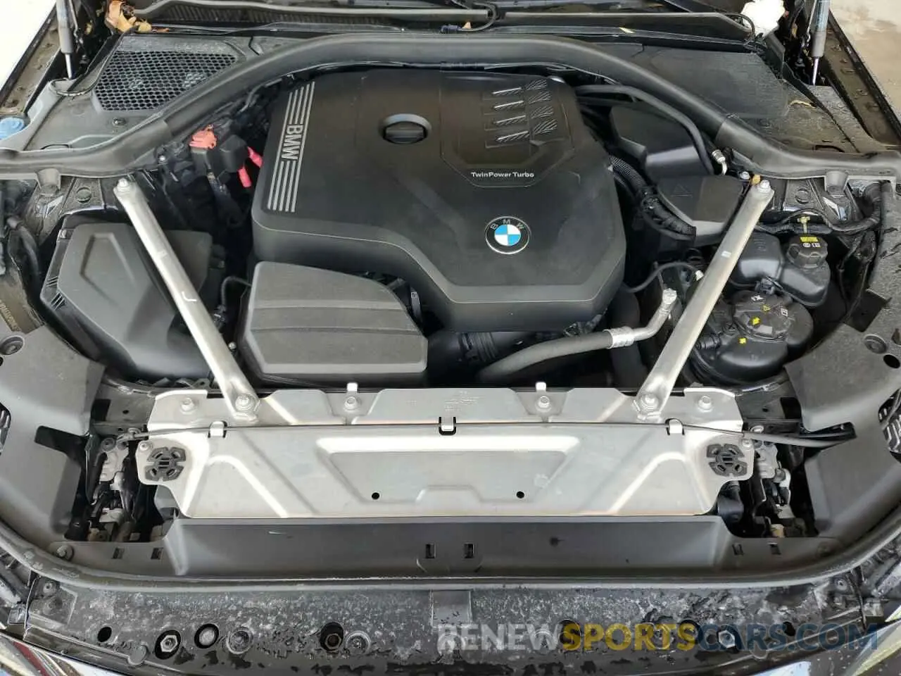 11 fotografías del automóvil dañado WBA53AP00MCH37163 BMW 4 SERIES 2021