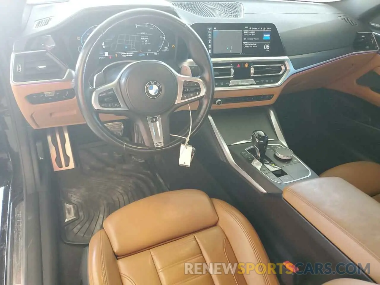 8 fotografías del automóvil dañado WBA53AP00MCH37163 BMW 4 SERIES 2021