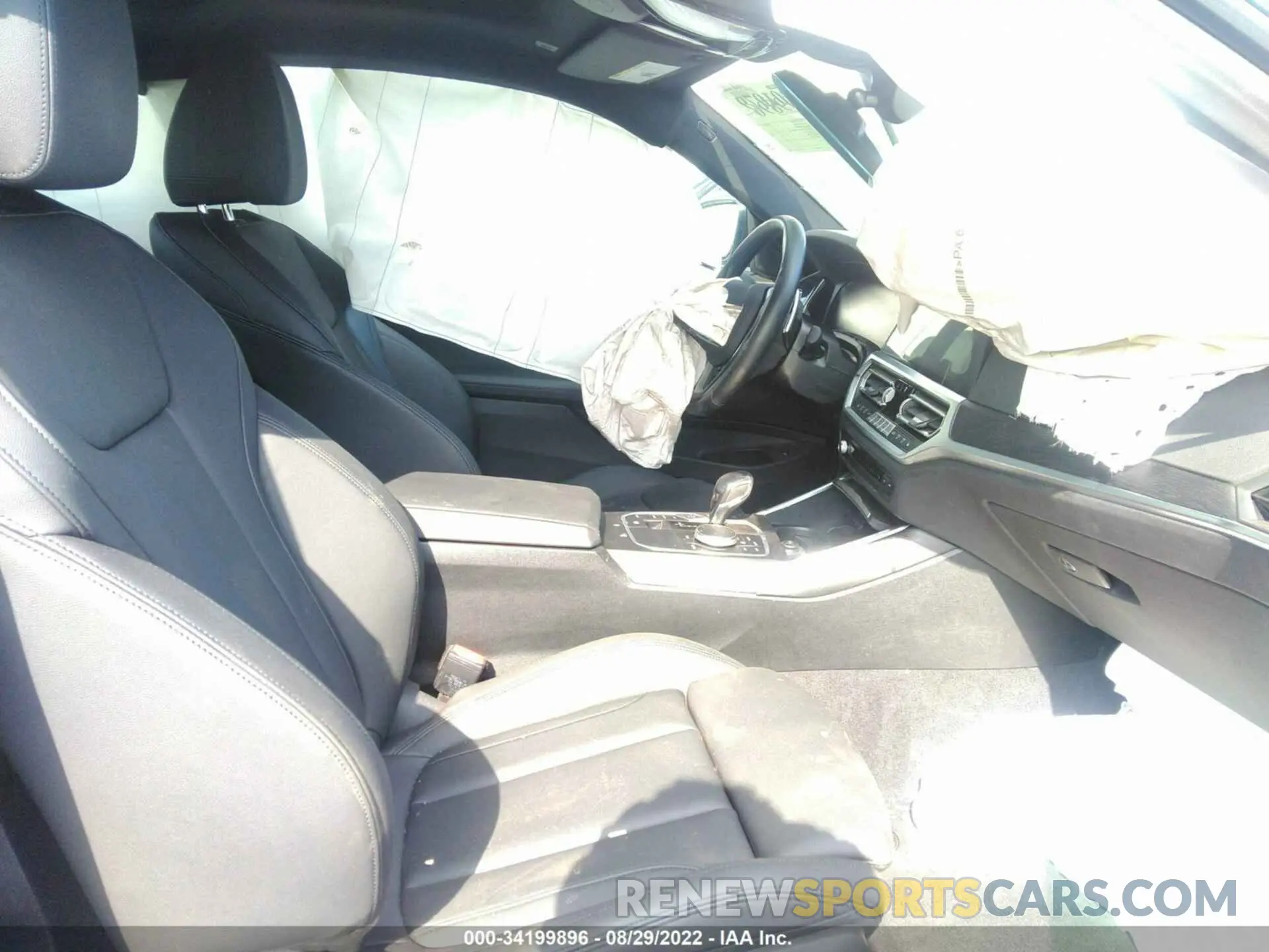 5 fotografías del automóvil dañado WBA53AP01MCF99181 BMW 4 SERIES 2021