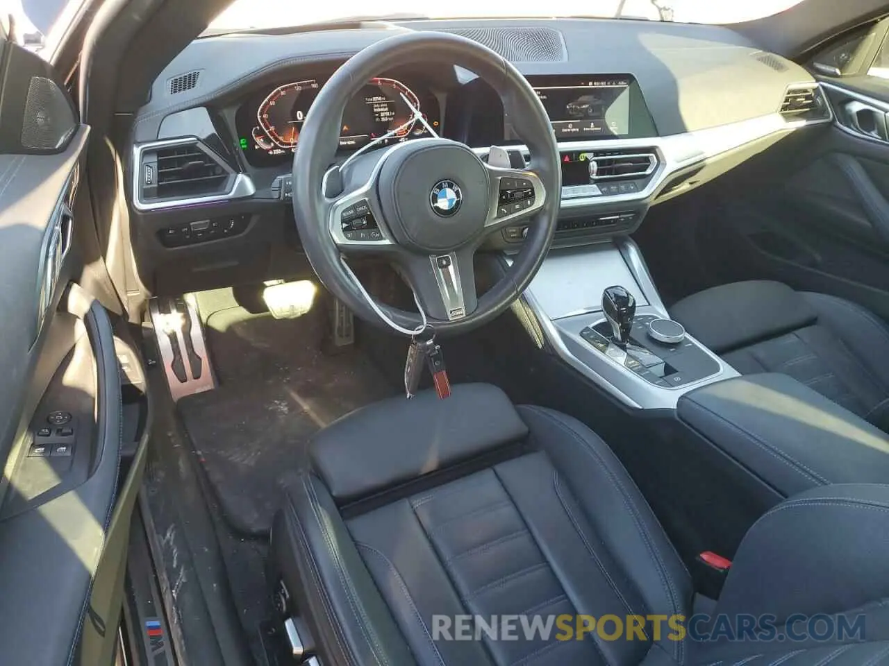 8 fotografías del automóvil dañado WBA53AP04MCF74727 BMW 4 SERIES 2021