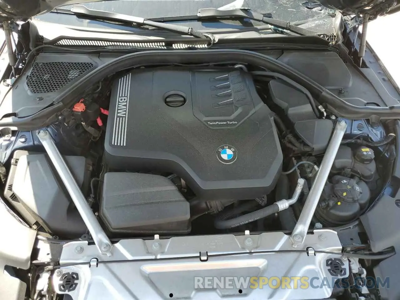 11 fotografías del automóvil dañado WBA53AP07MCF42936 BMW 4 SERIES 2021