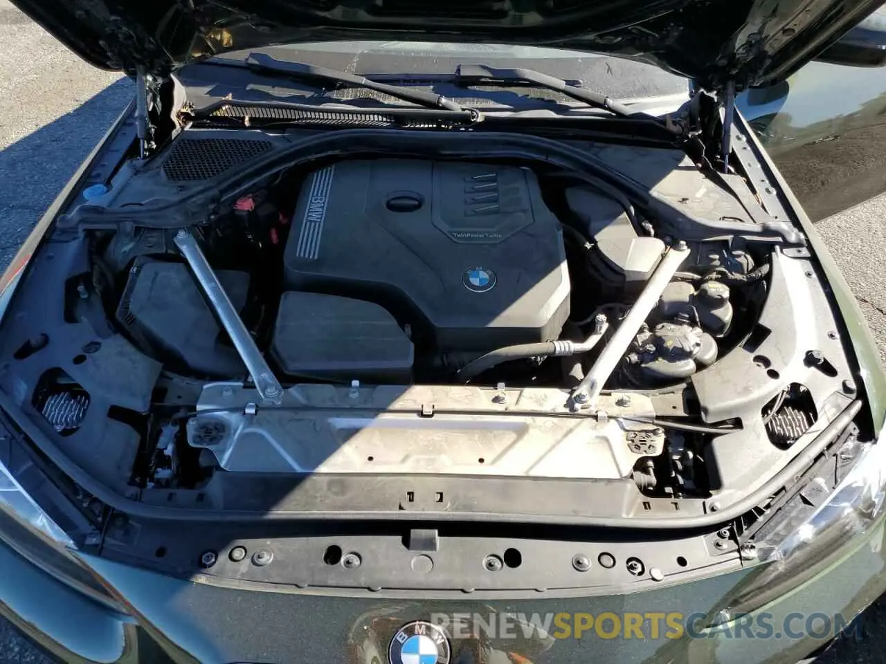 11 fotografías del automóvil dañado WBA53AP07MCG39926 BMW 4 SERIES 2021
