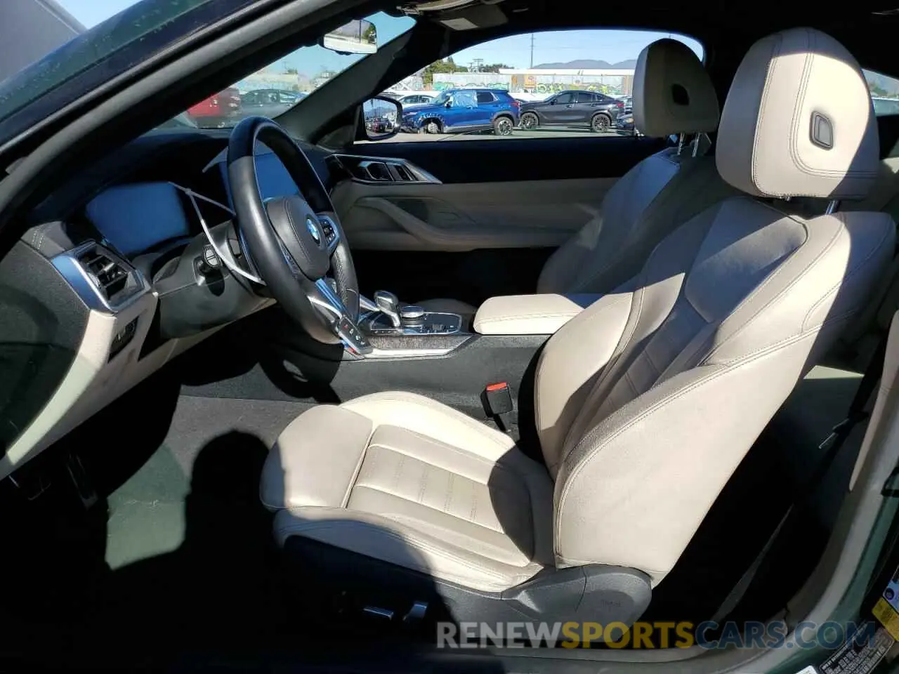 7 fotografías del automóvil dañado WBA53AP07MCG39926 BMW 4 SERIES 2021