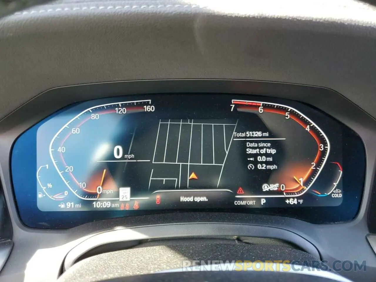 9 fotografías del automóvil dañado WBA53AP07MCG39926 BMW 4 SERIES 2021