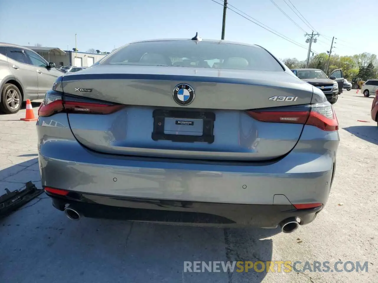 6 fotografías del automóvil dañado WBA73AP00MCG01365 BMW 4 SERIES 2021
