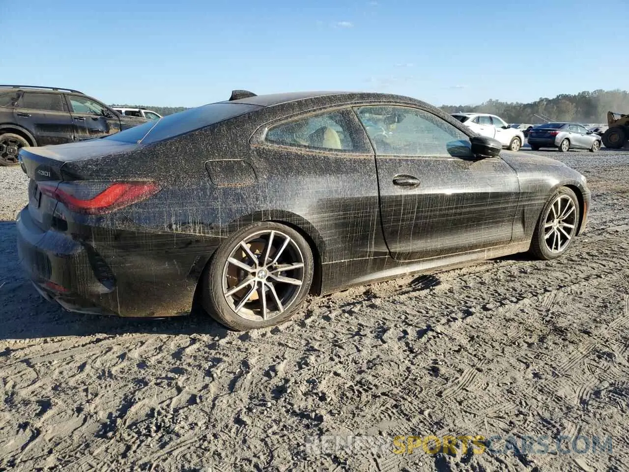 3 fotografías del automóvil dañado WBA73AP01MCG06722 BMW 4 SERIES 2021