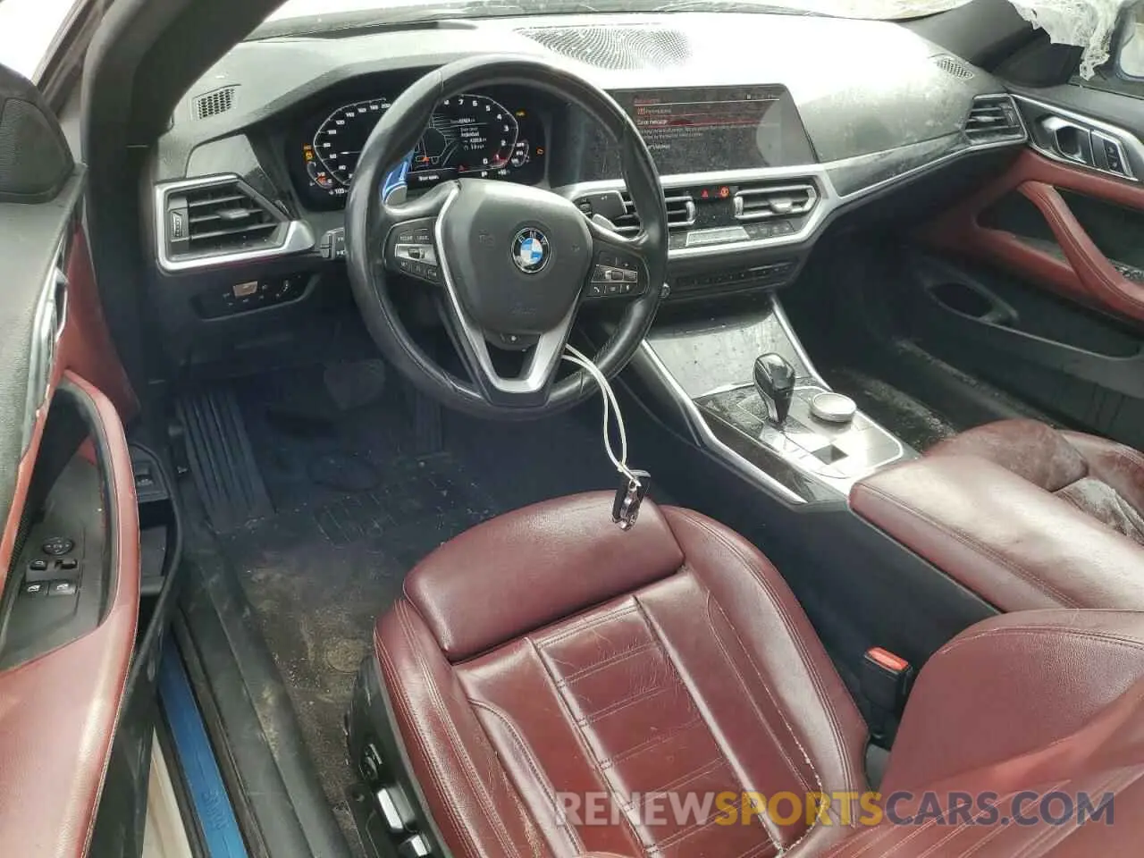8 fotografías del automóvil dañado WBA73AP06MCF95409 BMW 4 SERIES 2021