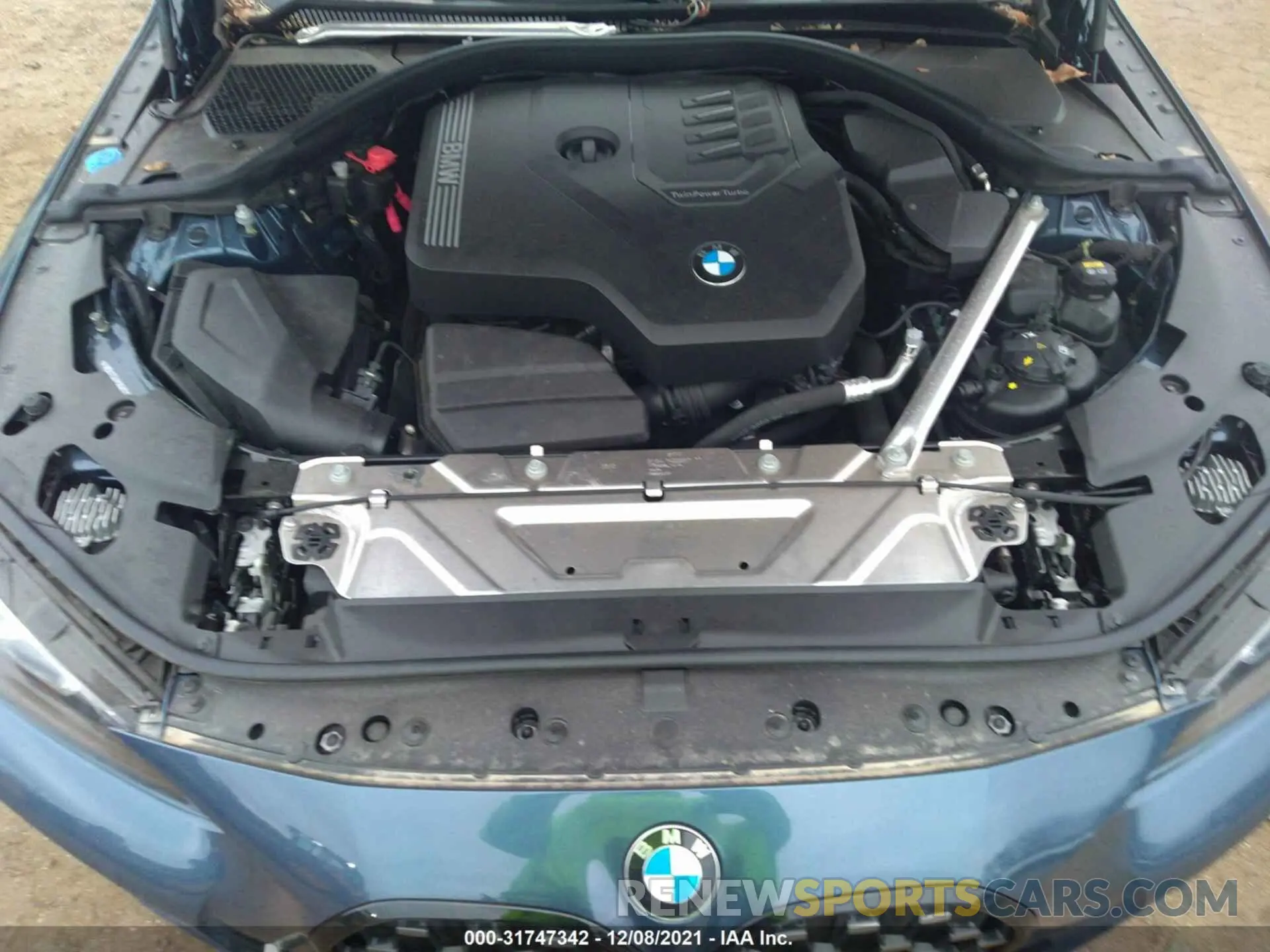 10 fotografías del automóvil dañado WBA73AP06MCG18025 BMW 4 SERIES 2021