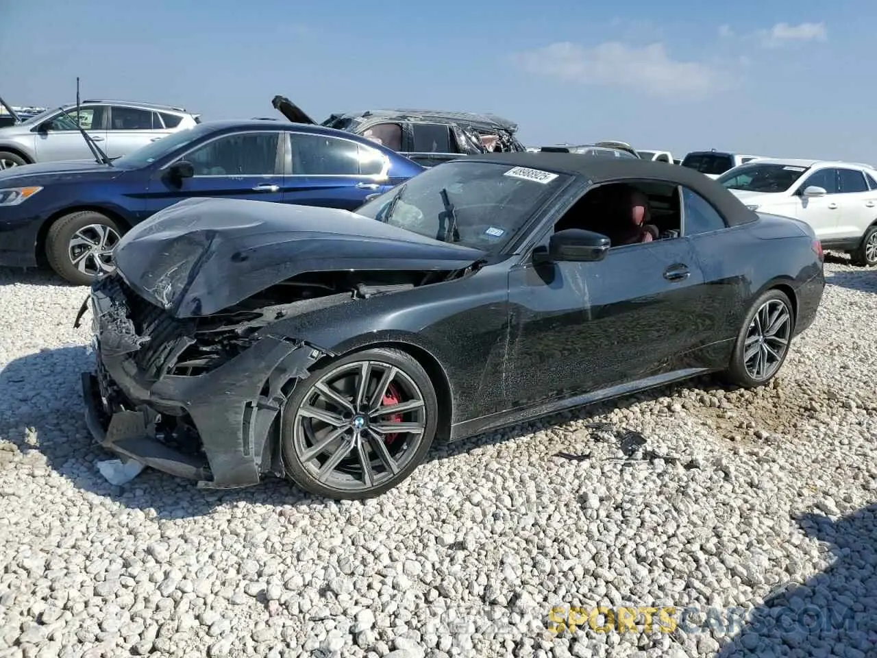 1 fotografías del automóvil dañado WBA23AT03NCH74847 BMW 4 SERIES 2022
