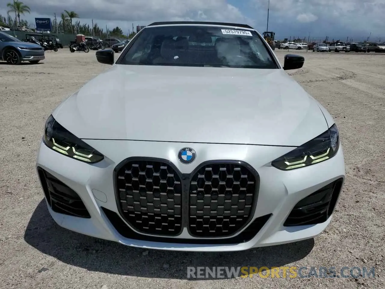 5 fotografías del automóvil dañado WBA23AT07NCK04217 BMW 4 SERIES 2022