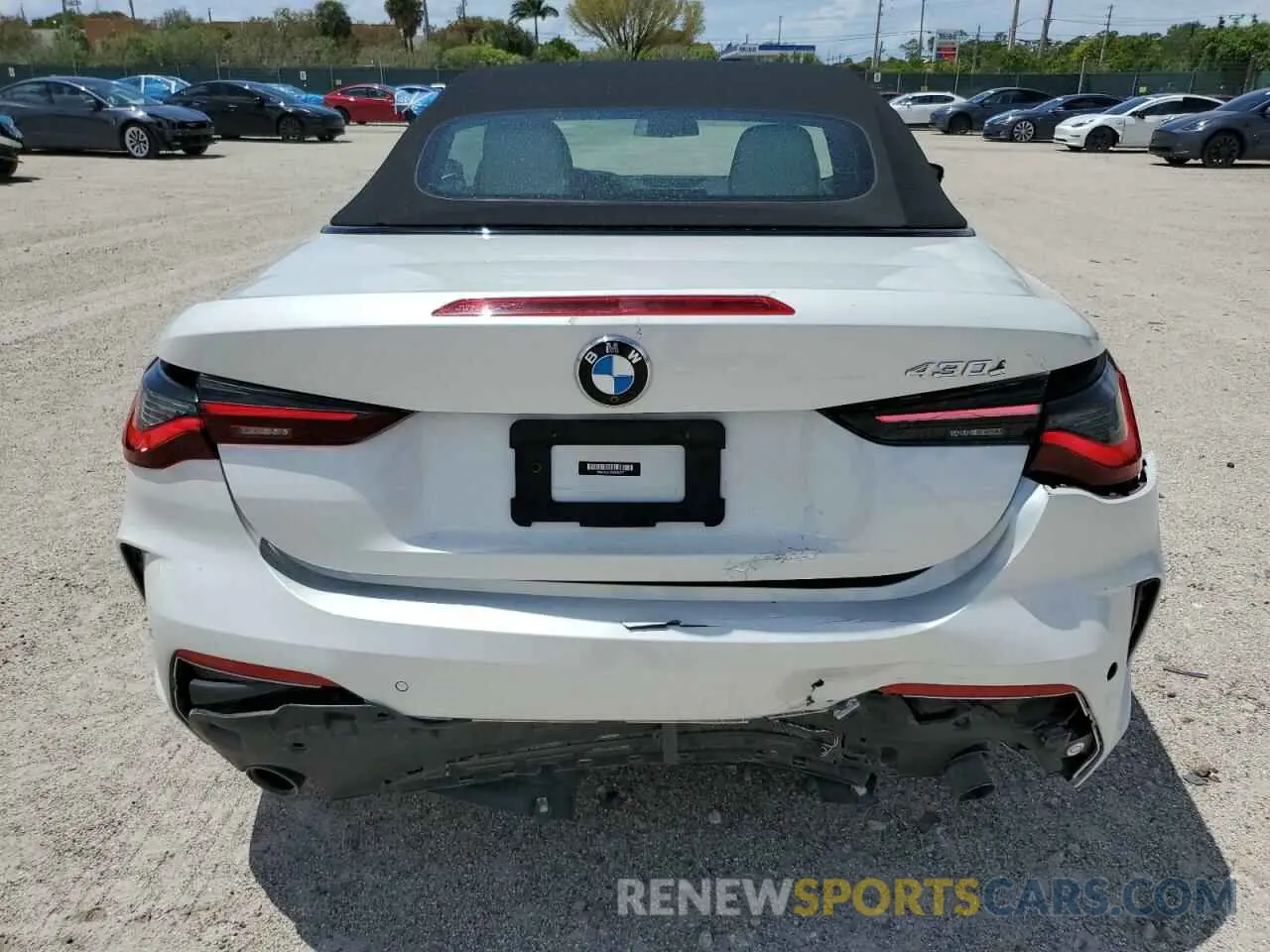 6 fotografías del automóvil dañado WBA23AT07NCK04217 BMW 4 SERIES 2022