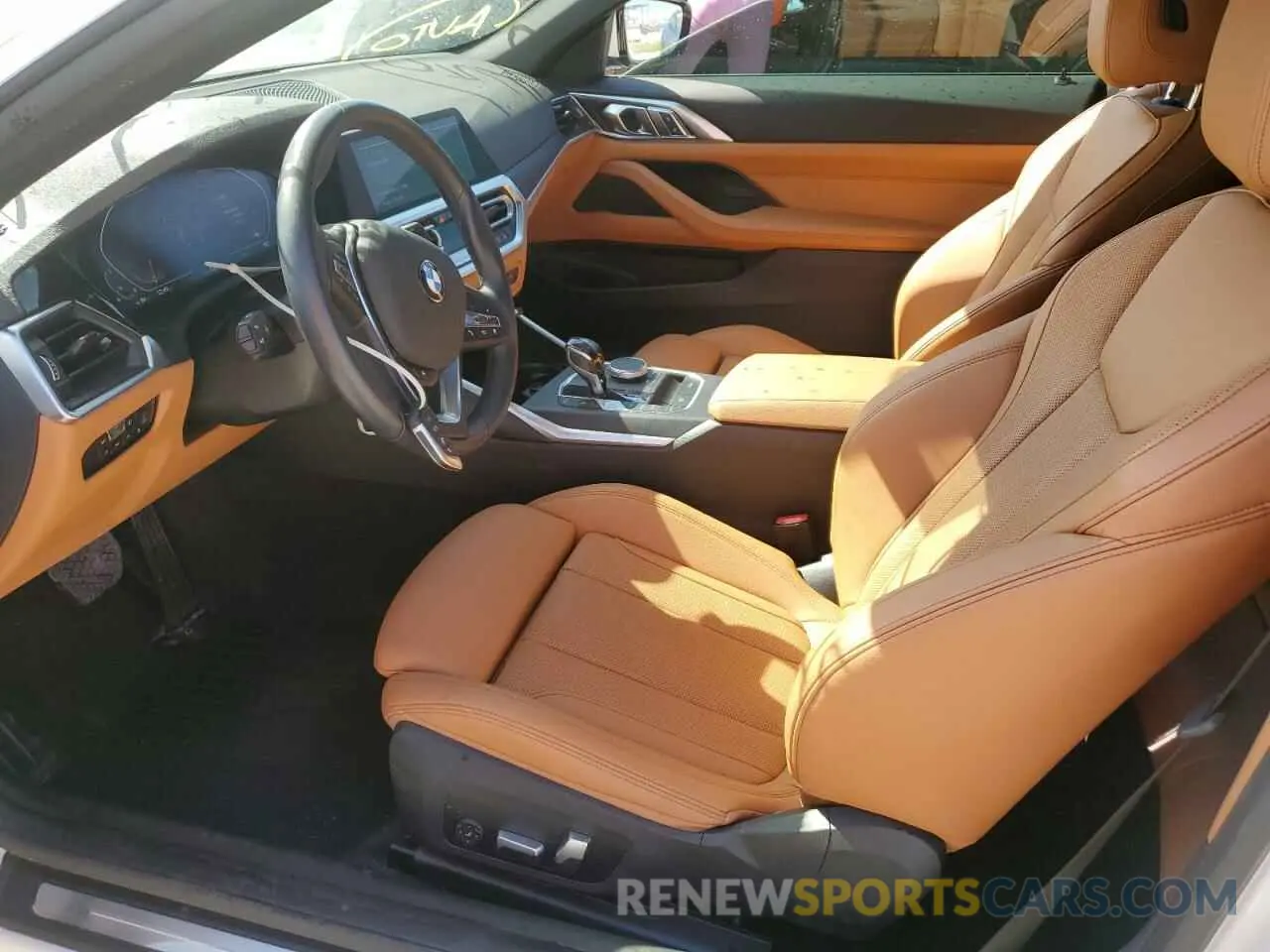 7 fotografías del automóvil dañado WBA23AT08NCJ49289 BMW 4 SERIES 2022